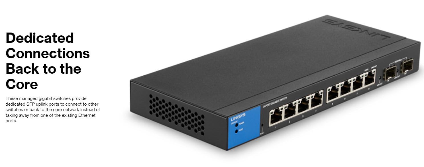 24 Port Managed Gigabit Ethernet Switch With 4 10G Sfp+ Uplinks Lgs328C