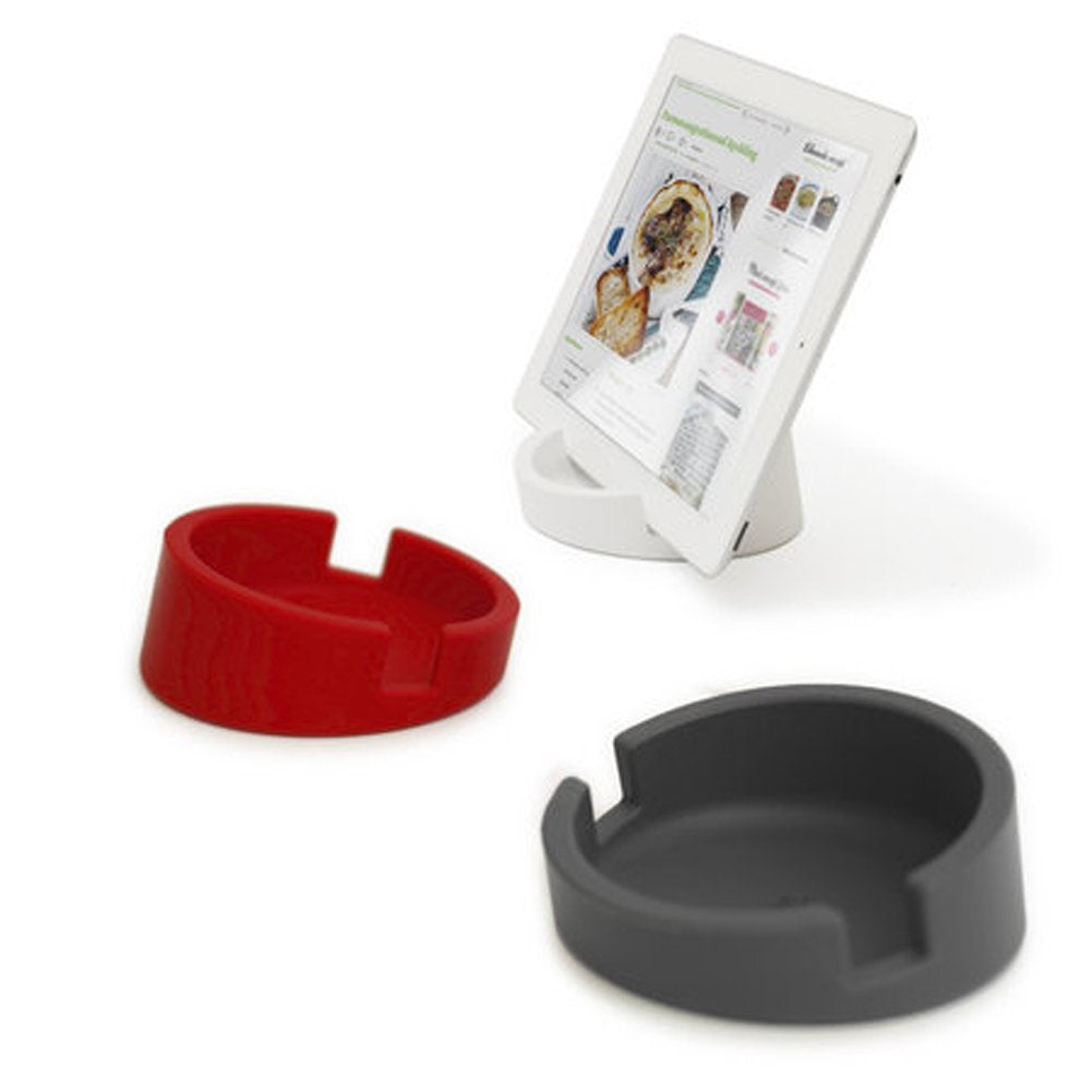 Bosign Silicone Kitchen Tablet Stand For Ipad/Tablet Pc, Gray