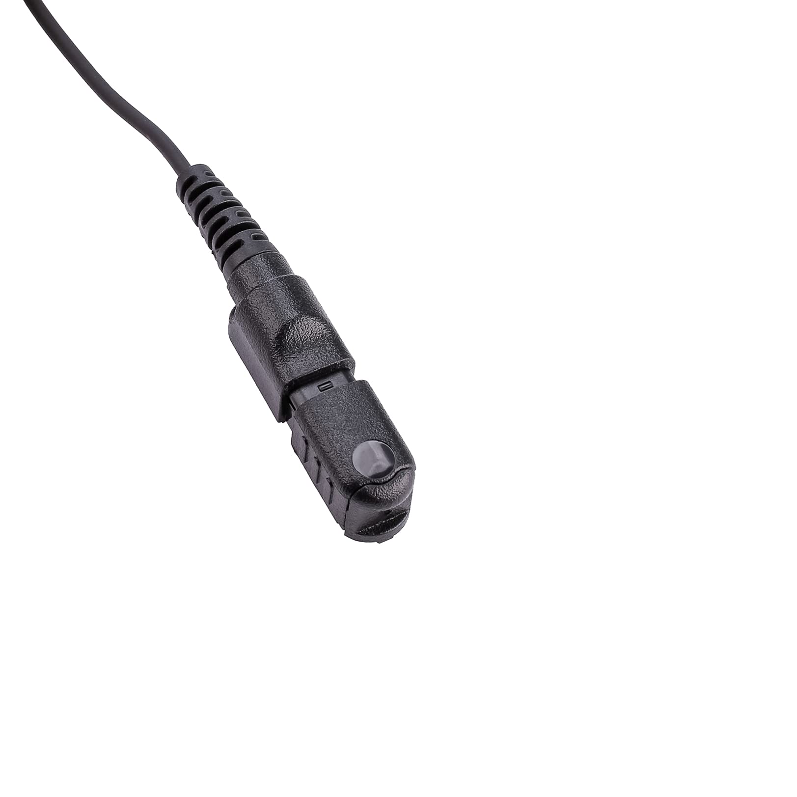Pofenal Xpr 3500E Xpr3300E Extensible Single Wire Walkie Talkie Earpiece Compatible For Xpr3500 Xpr3300 With Ptt Mic G Shaped He