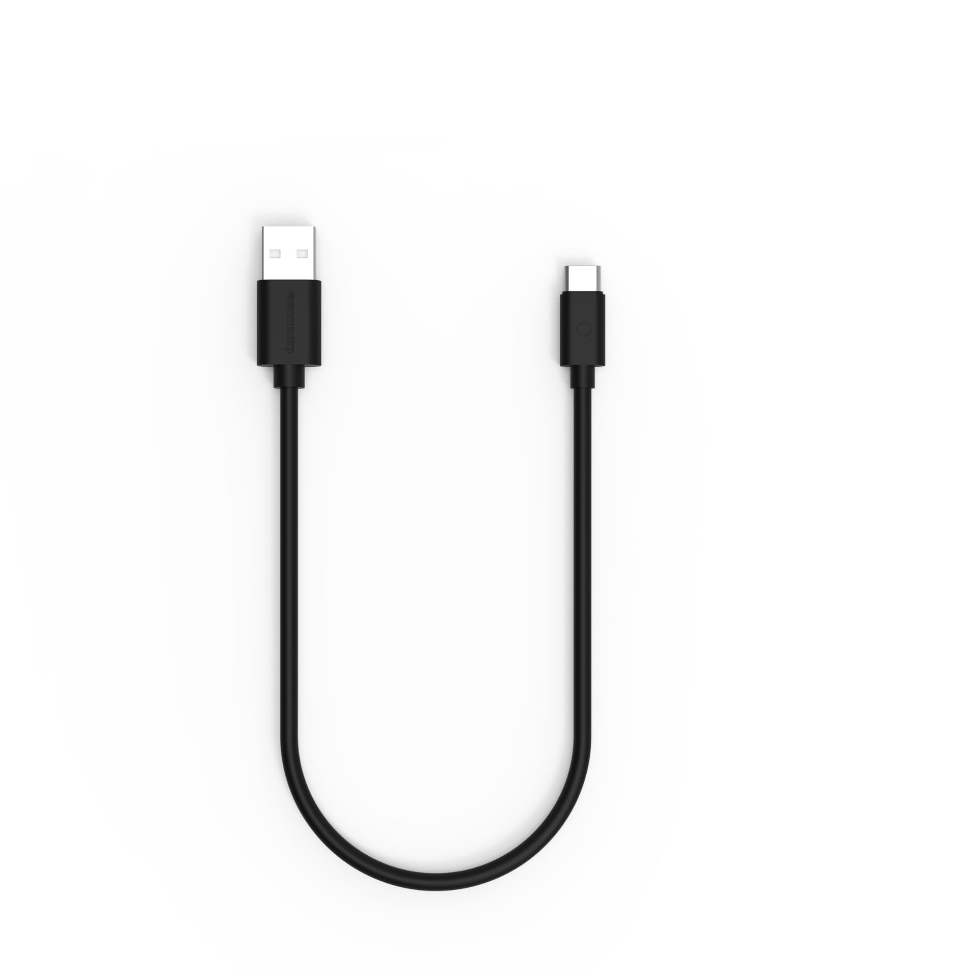twance Small 0.25 Meter USBType C 3.1A fast charging & 480 Mbps high speed data transfer cable| Black Color| Compatible with Sa