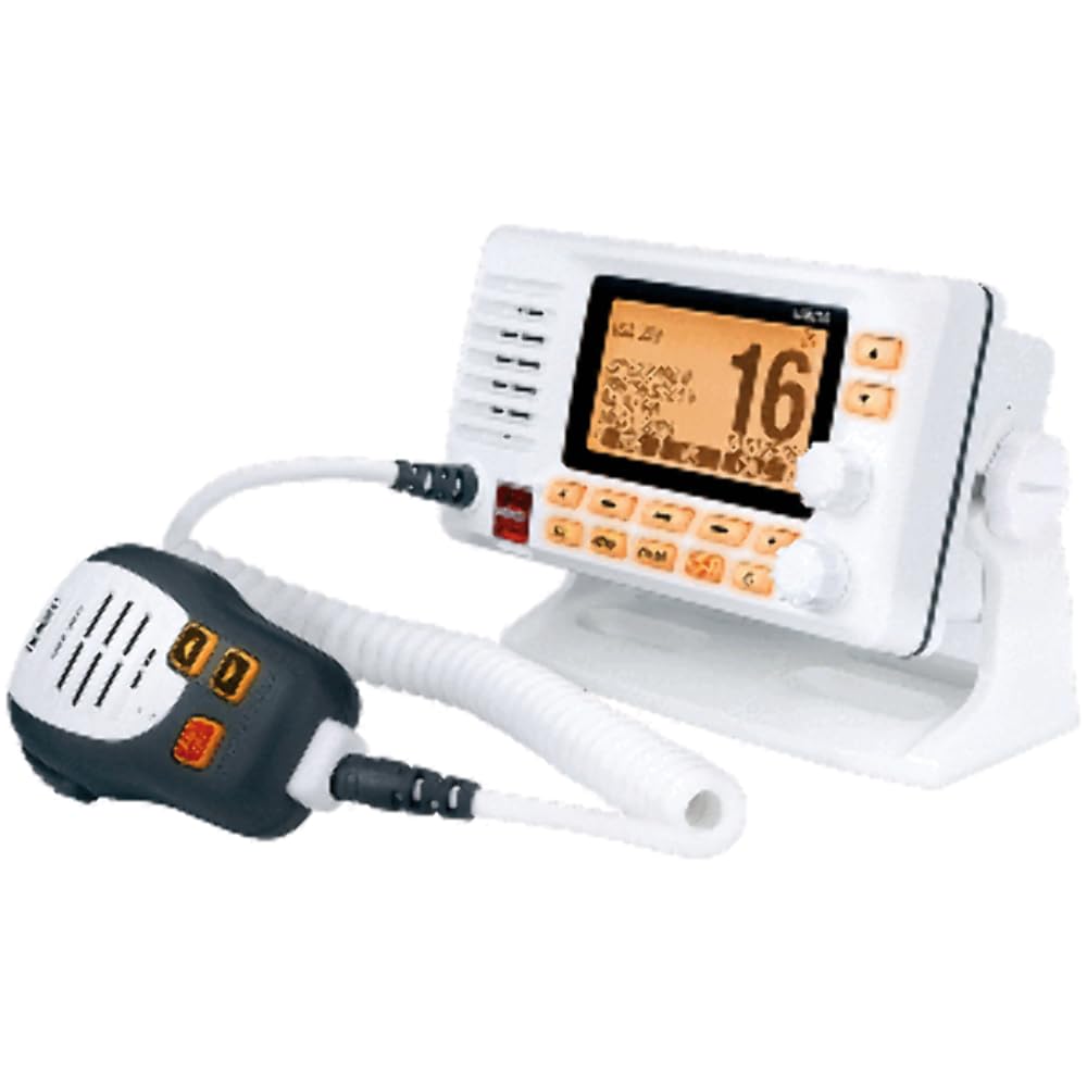 Uniden Um725Gbt Marine Vhf Radio, All Usa, Canada, And Intl. Marine Channels, 1Watt/25Watt Transmit Power, Largest Lcd Screen In,WBEEAB0B3S49W4F