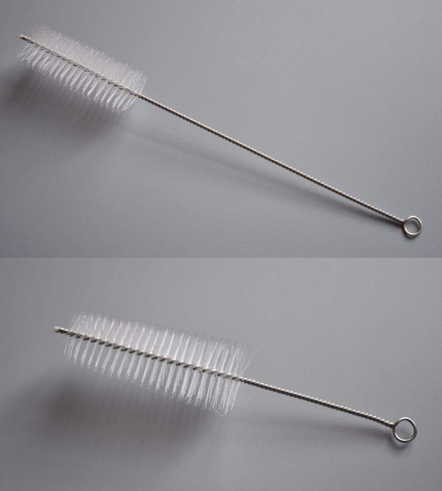 Jiayouy 3 Pieces Trumpet Cleaning Kit Mouthpiece Brush Valve Brush Flexible Brush Set For Trumpet Trombone Instrument Maintenanc