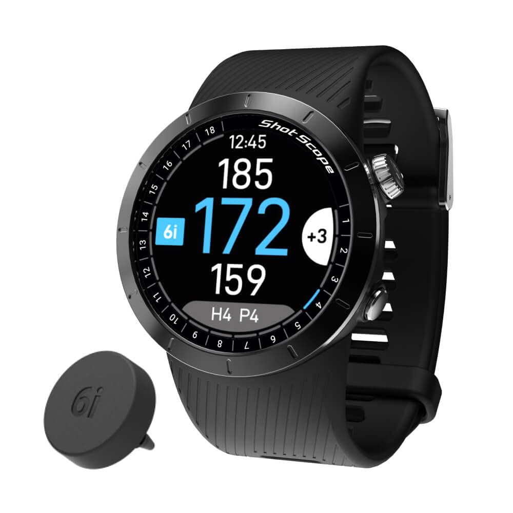 Shot Scope X5 Golf Gps Watch   Premium Gps Watch With Automatic Performance Tracking | Distances, Hazards, Doglegs & Layups (Pre
