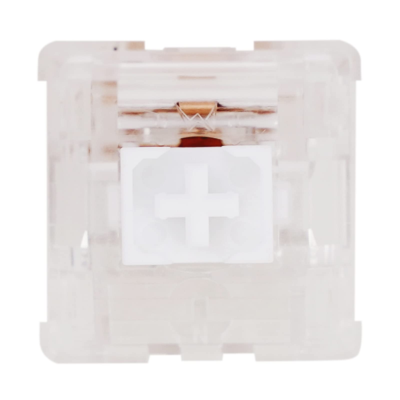 Ws Aurora Series Linear Mechanical Keyboard Switches 5 Pins Pcb Mount Lubed Switches Clear(35Pcs)