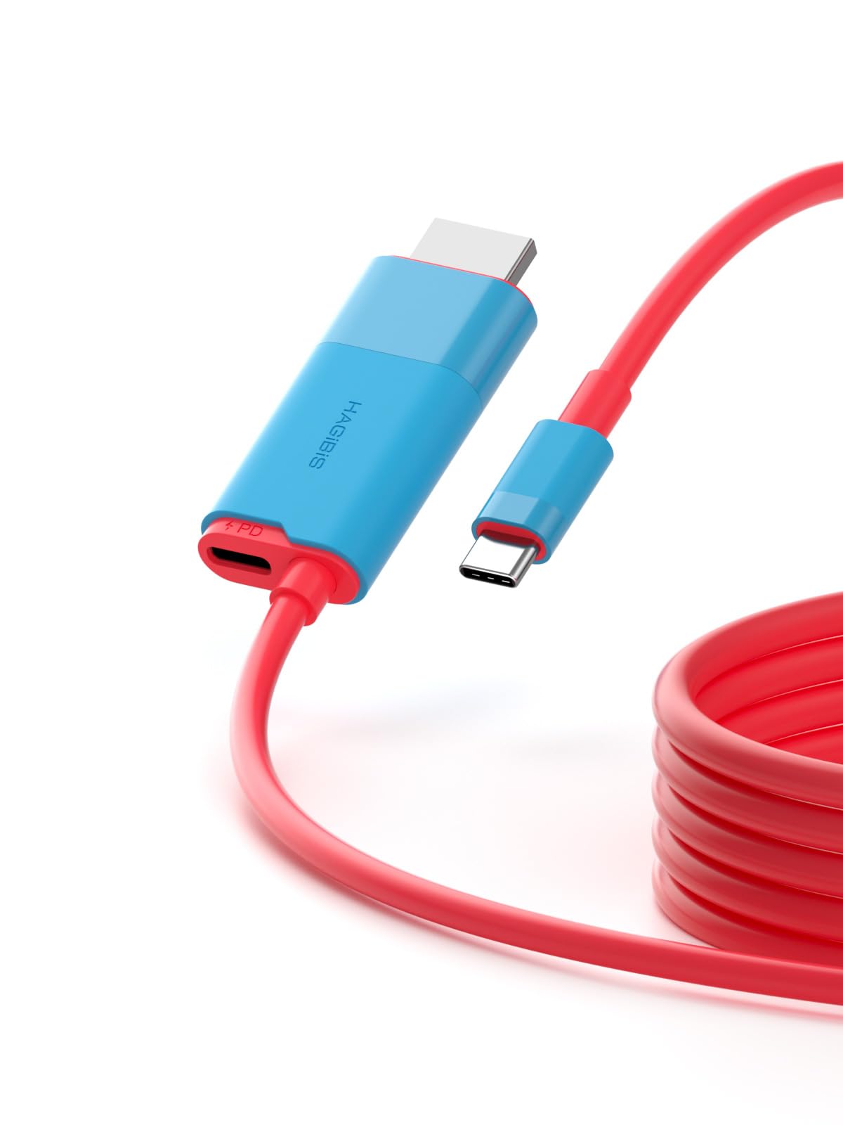 Hagibis Switch Dock for Nintendo Switch & OLED, USB C to HDMI Cable Adapter With 4K@60Hz, 100W Power Delivery, Type-C Adapter fo