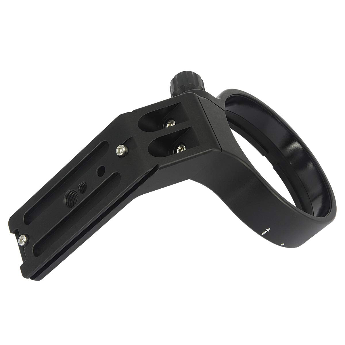 Haoge Lmr N25 Lens Collar Replacement Foot Tripod Mount Ring Stand Base For Nikon Af S Nikkor 200 500Mm F/5.6E Ed Vr Lens Built In Arca Type Quick Release Plate