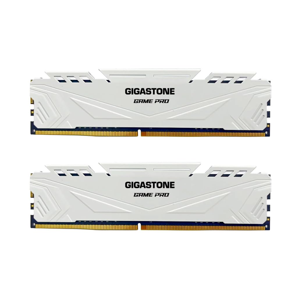 ?Ddr4 Ram? Gigastone Game Pro 16Gb Kit (2X8Gb) Ddr4 3200Mhz Pc4 25600 Cl 16 18 18 40 Intel Xmp 2.0 Amd Ryzen 1.35V Udimm 288 Pin