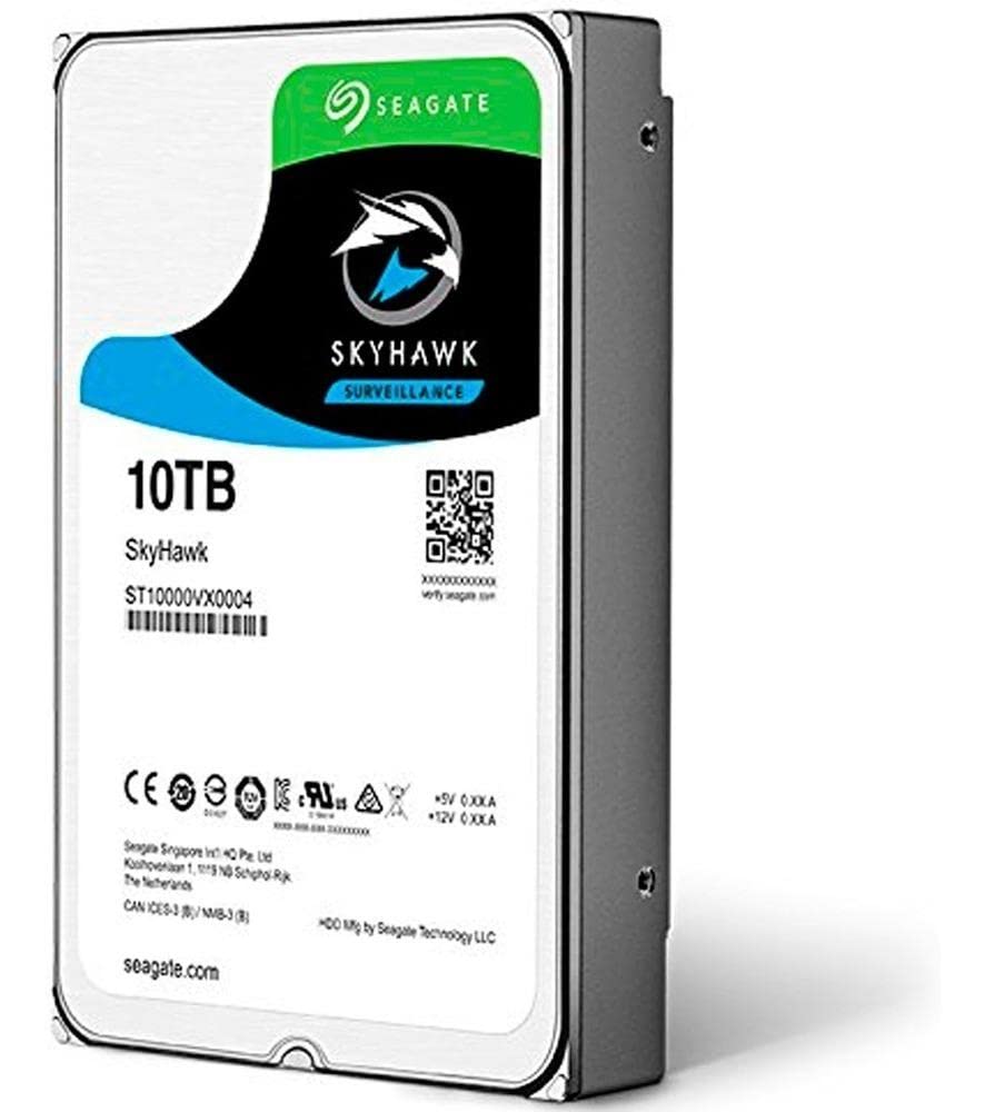 Seagate Skyhawk 10Tb Surveillance Hard Drive   Sata 6Gb/S 256Mb Cache 3.5 Inch Internal Drive (St10000Vx0004)