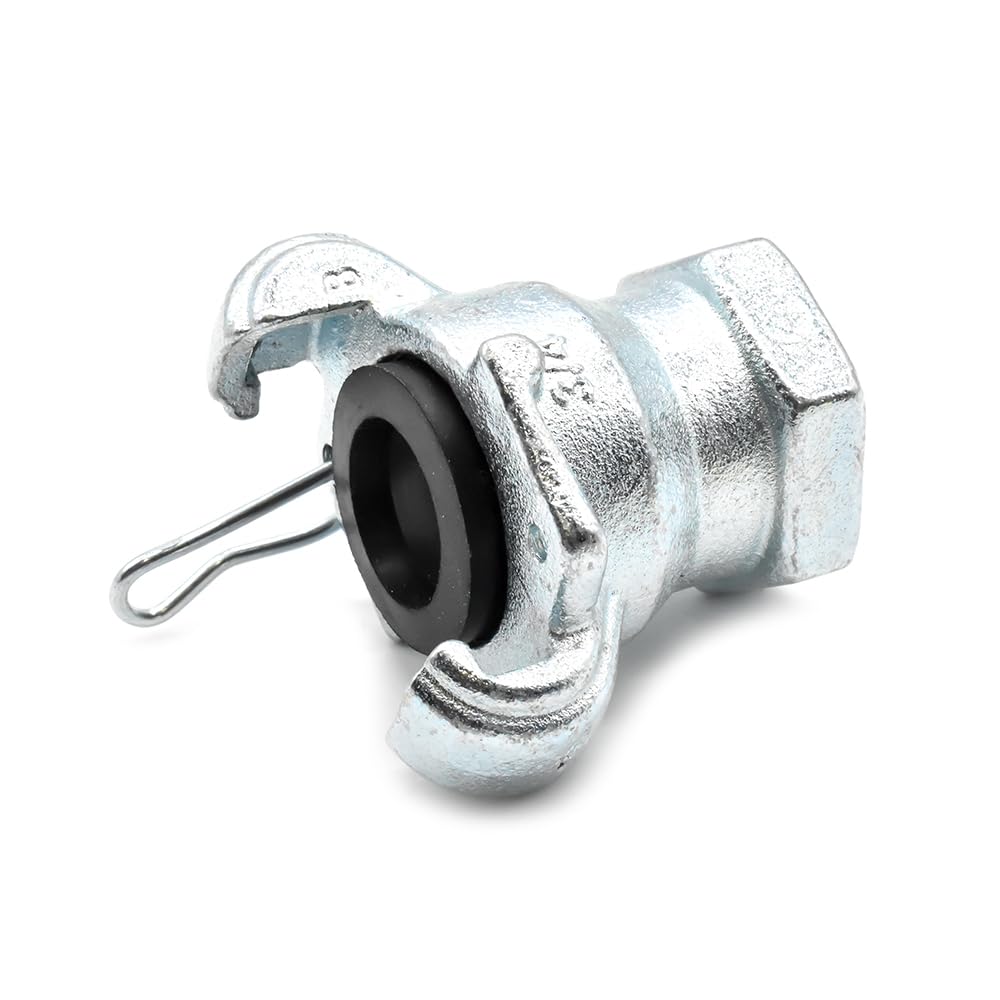 Interstate Pneumatics Cu 850 3/4 Inch Female Npt Straight Through Jack Hammer Coupler Pack Of 5