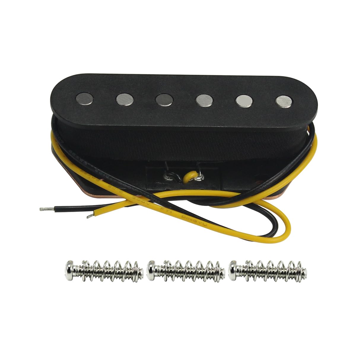 FLEOR Alnico 5 Black TL Bridge Pickup for TL Style Electric Guitar Pickup Part