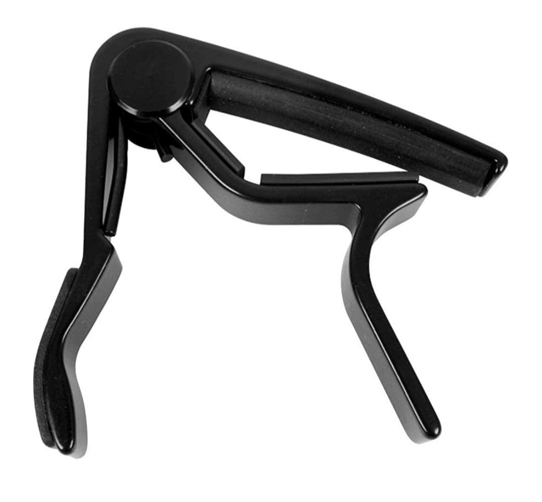 Boombox Guitar Capo Quick Change For Ukulele, Electric And Acoustic Guitars (Black)