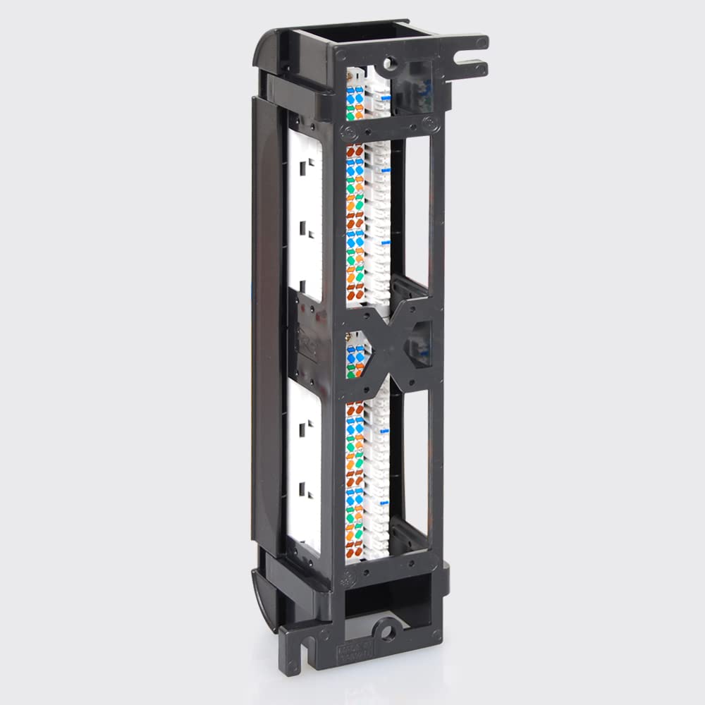 Icc Cat5E Vertical Patch Panel With 12 Ports In 6 Pack