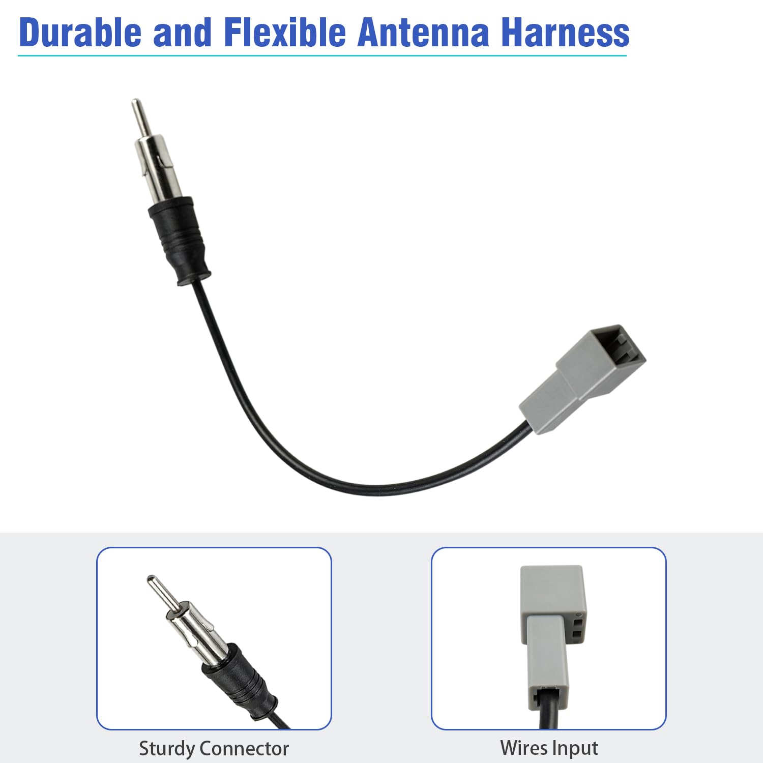 Jayubien Antenna Adapter Replacement For Hyundai Radio Antenna Connector Compatible With Accent Elantra Genesis Santa Sonata Tuc