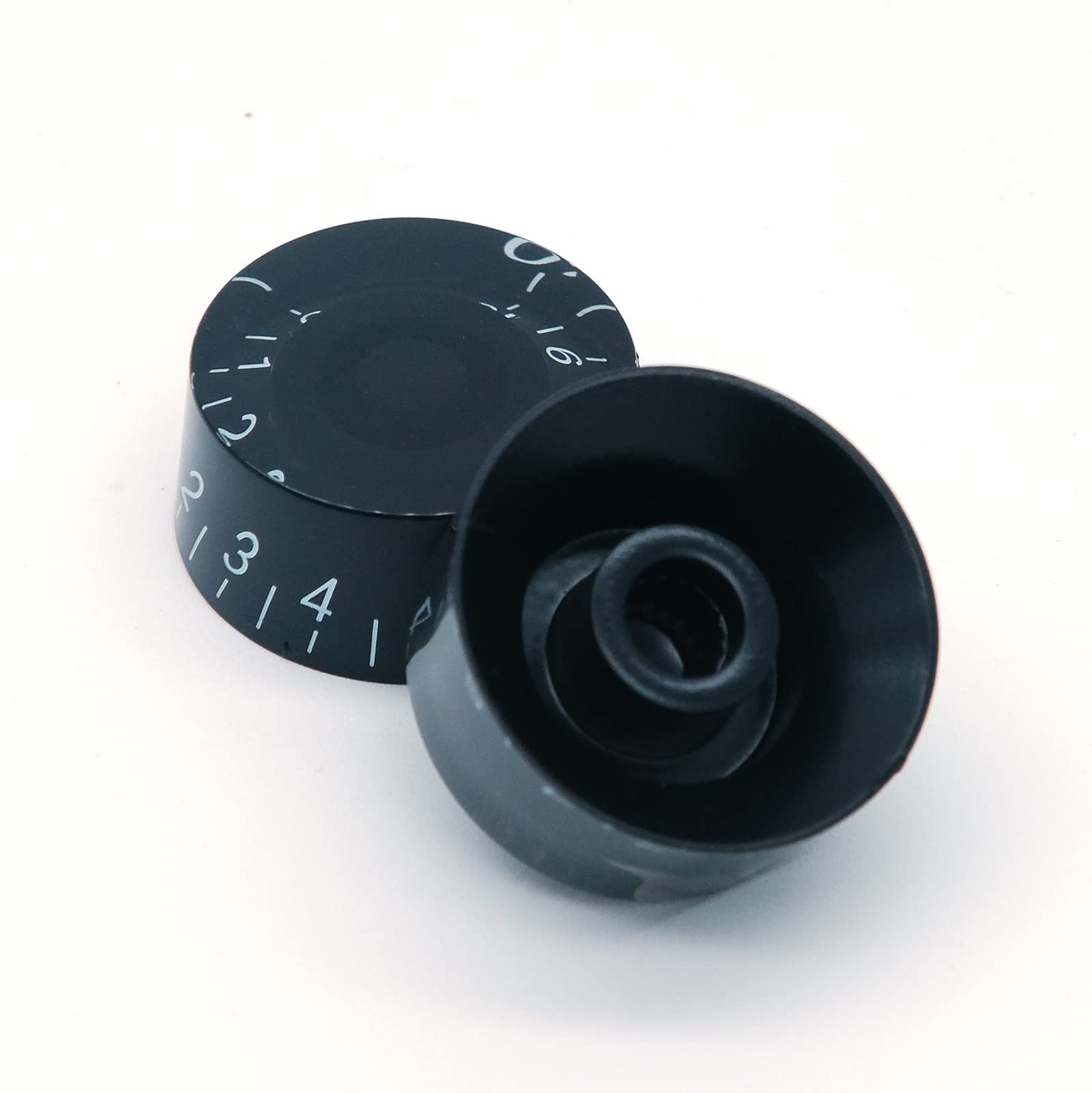 Harpfeas 4Pcs Electric Guitar Top Hat Knobs Speed Volume Tone Control Knobs Compatible With Les Paul Lp Style Electric Guitar Pa