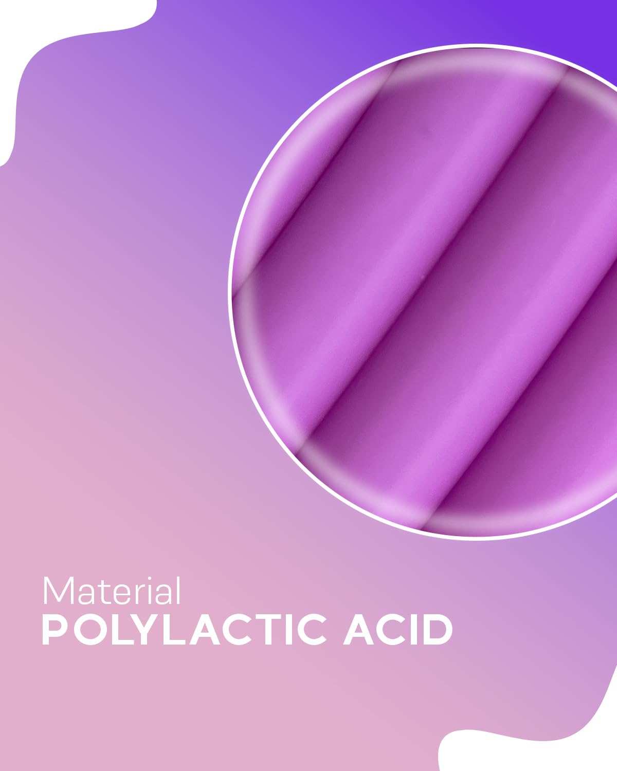 Cookiecad Lavender Pla 3D Printer Filament 1.75Mm 1Kg