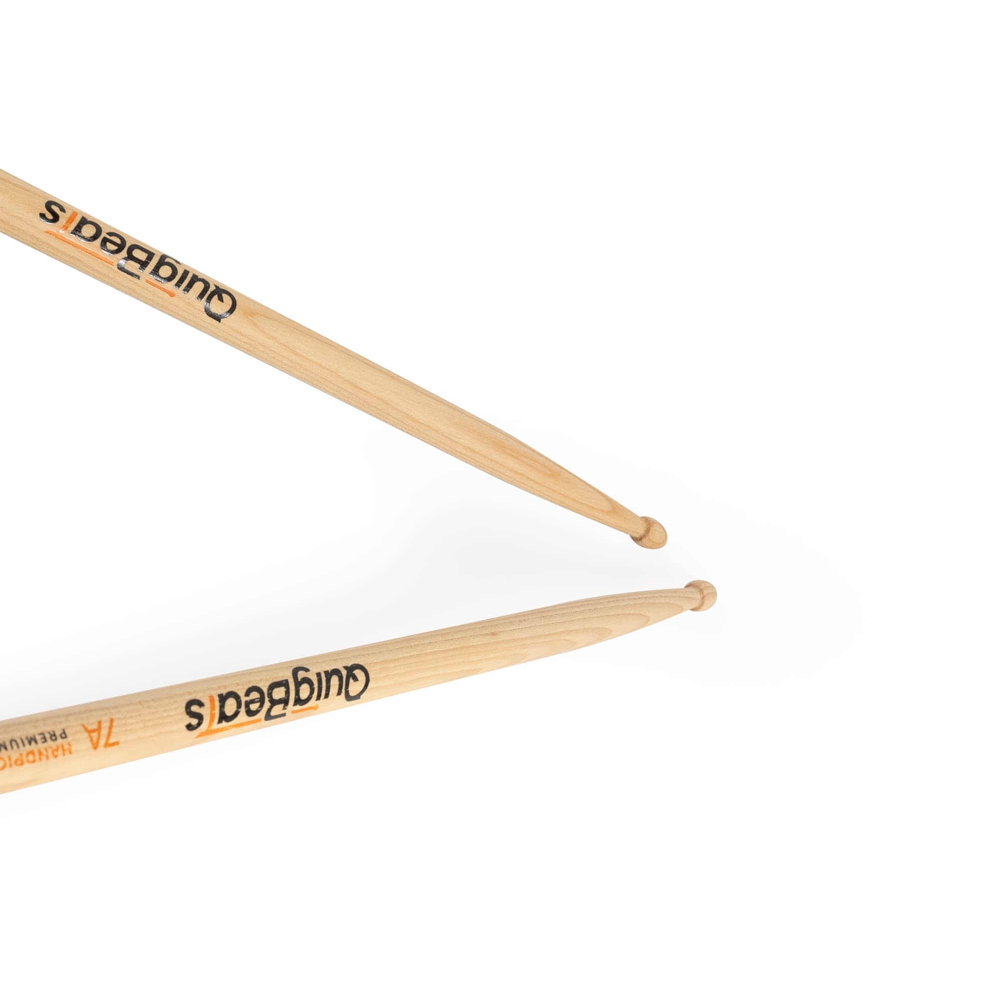 Quigbeats Drum Sticks, Premium Hickory 7A Drumsticks, Pitch Matched Drumsticks For Adults & Kids 2 Pairs   A