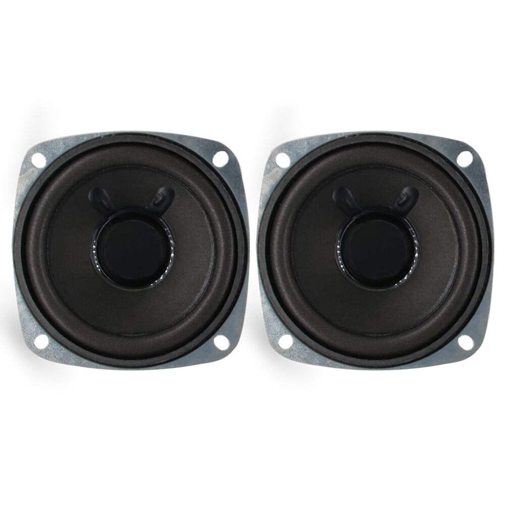 Hzpowen 10W Mini 3'' Hifi Full Range Speaker 8 Ohm Anti Magnetic Audio 2.0/2.1 Home Stereo Woofer Loudspeaker 90Db High Sensitiv