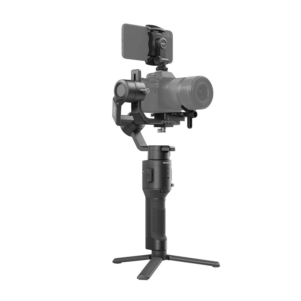 DJI Ronin-SC - Camera Stabilizer, 3-Axis Handheld Gimbal for DSLR and Mirrorless Cameras, Up to 4.4lbs Payload, Sony, Panasonic 