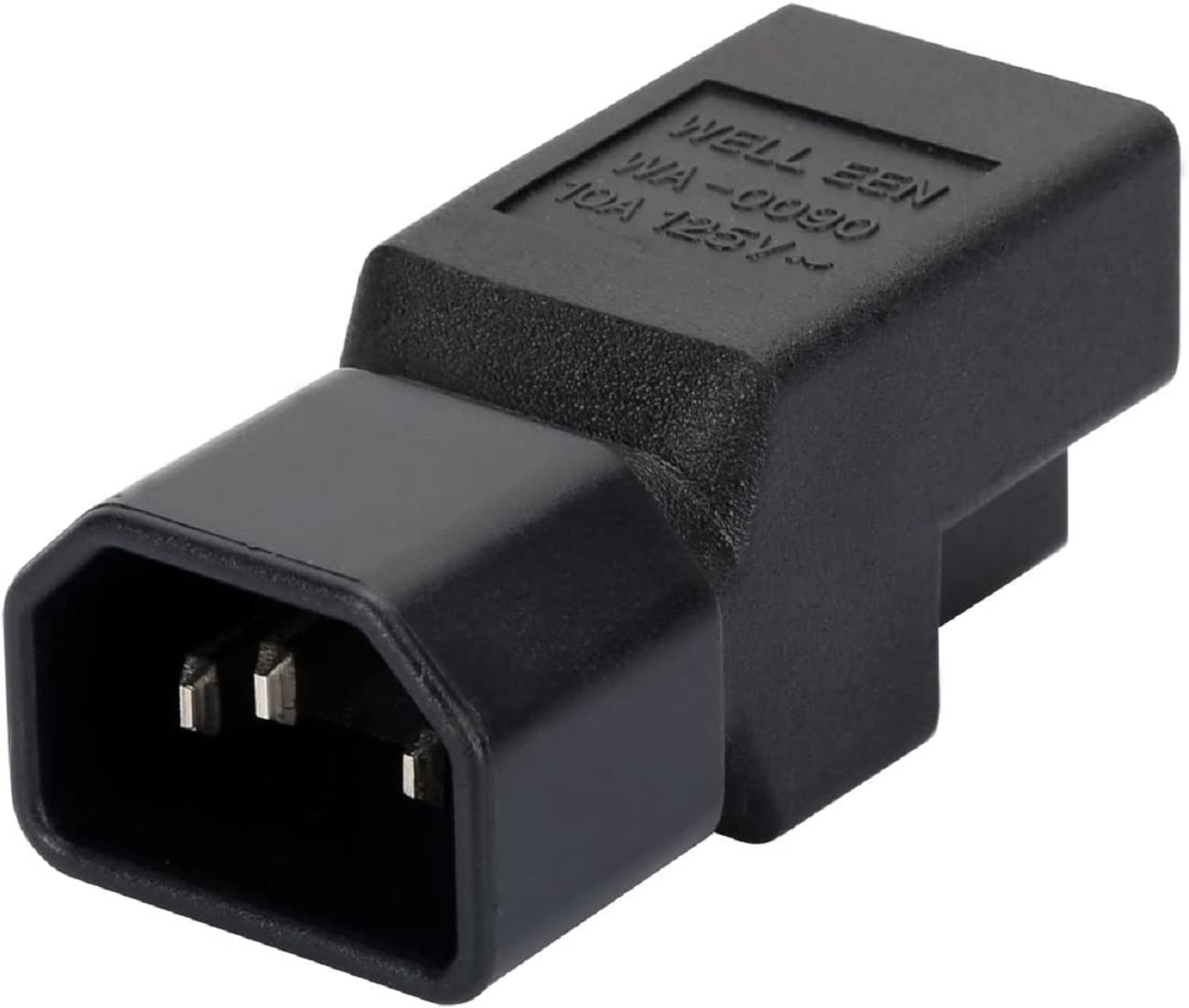 Toptekits Adapter Nema 5 15R To C14, Iec C14 Male To Nema 5 15R Power Converter Adaptor