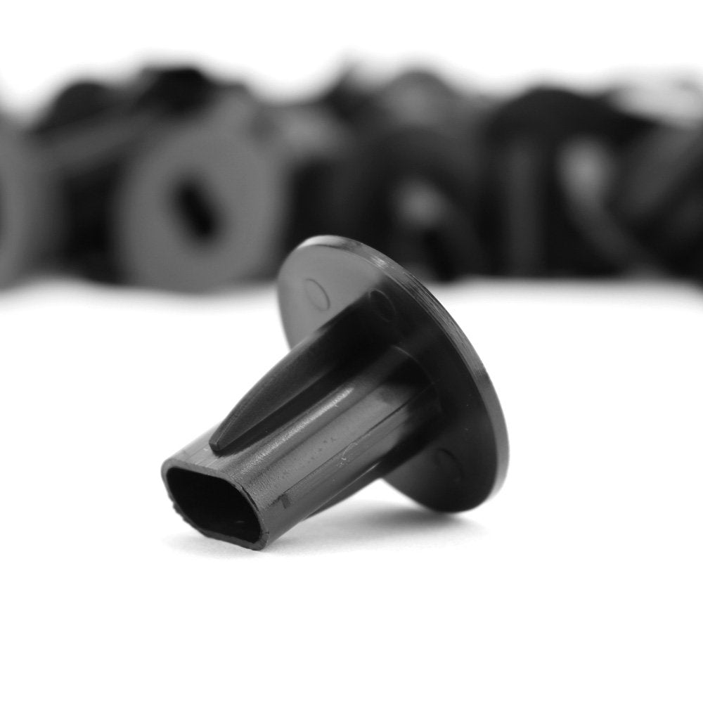 Skywalker Dual Feed Through Cable Bushings 100 Pieces (Black)