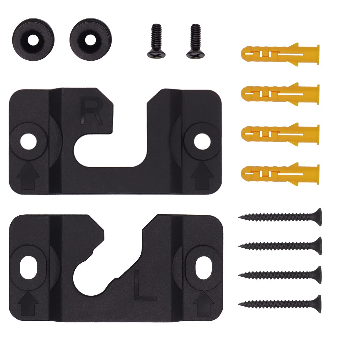 Tendodo 1 Pair Of Ah96 03064A Wall Mount Bracket For Samsung Soundbar Hwj355 Hwj450 Hw J355 Hw J450 Hw J355/Za Hw J355/Zp Hw J45
