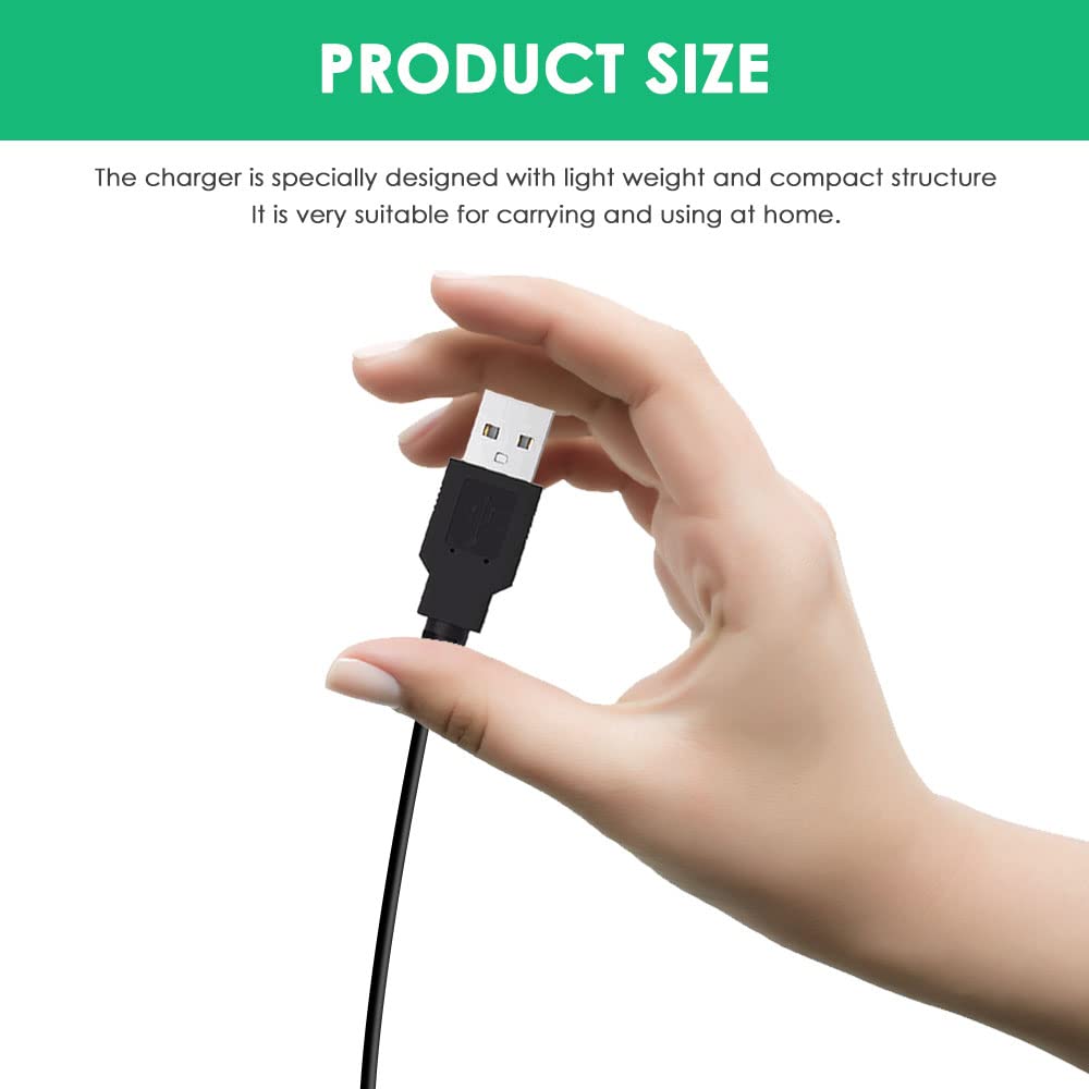 Mrgru 5V Usb Charging Cable Compatible With Limural Hair Clippers Charger Power Cord Supply Adapter