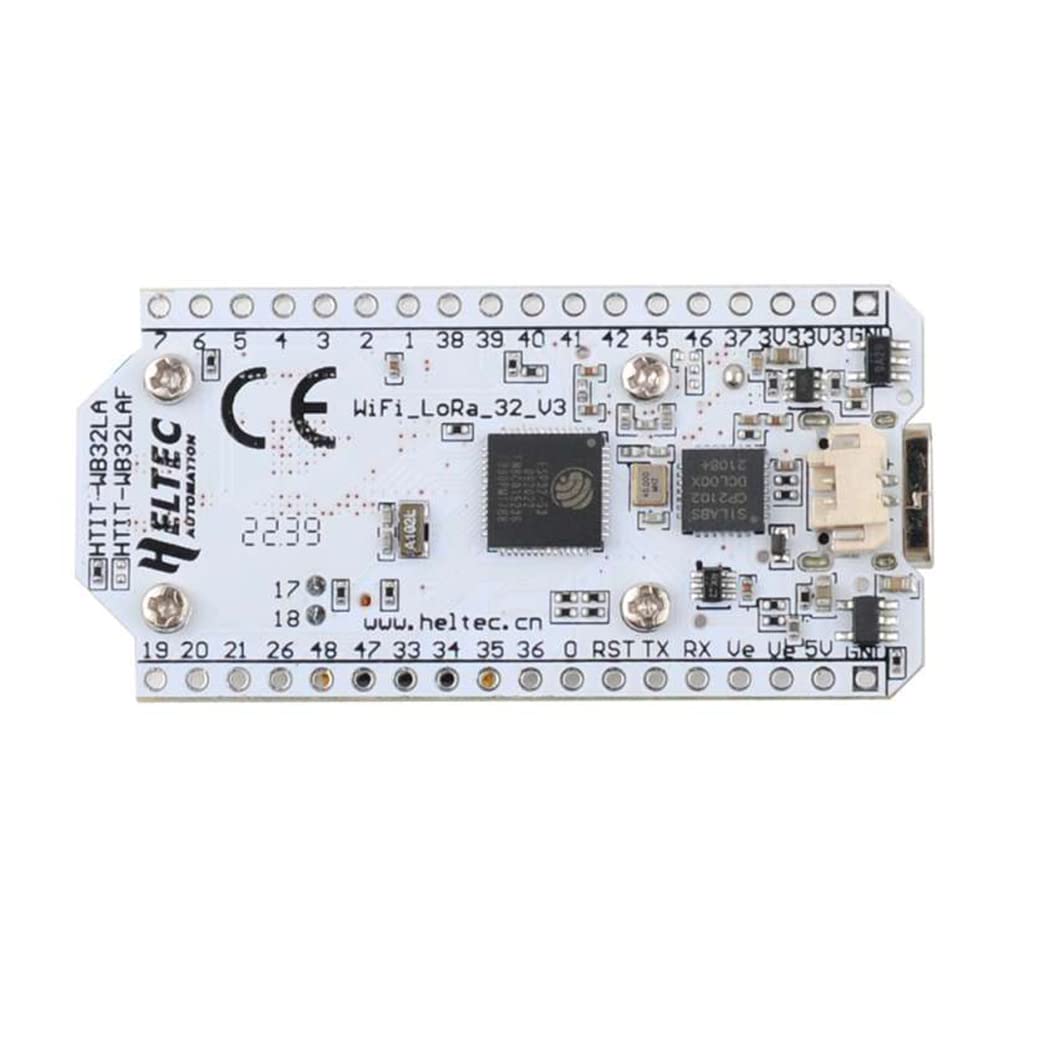 Hiletgo Esp32 V3 Lora V3 Sx1262 0.96 Inch Oled Display Development Board Wifi Bluetooth Dual Core 240Mhz Cp2102 And 863 928Mhz A