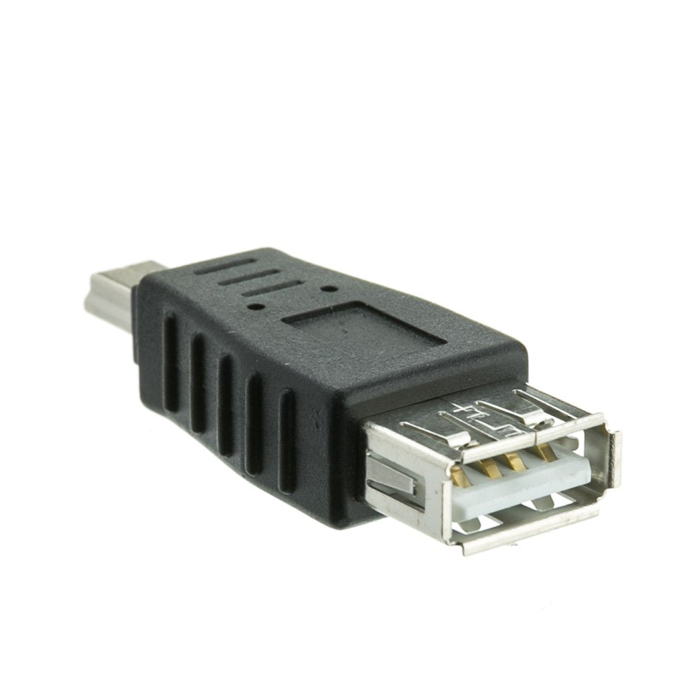 CableWholesale USB A Female to USB Mini-B 5 Pin Male Adapter