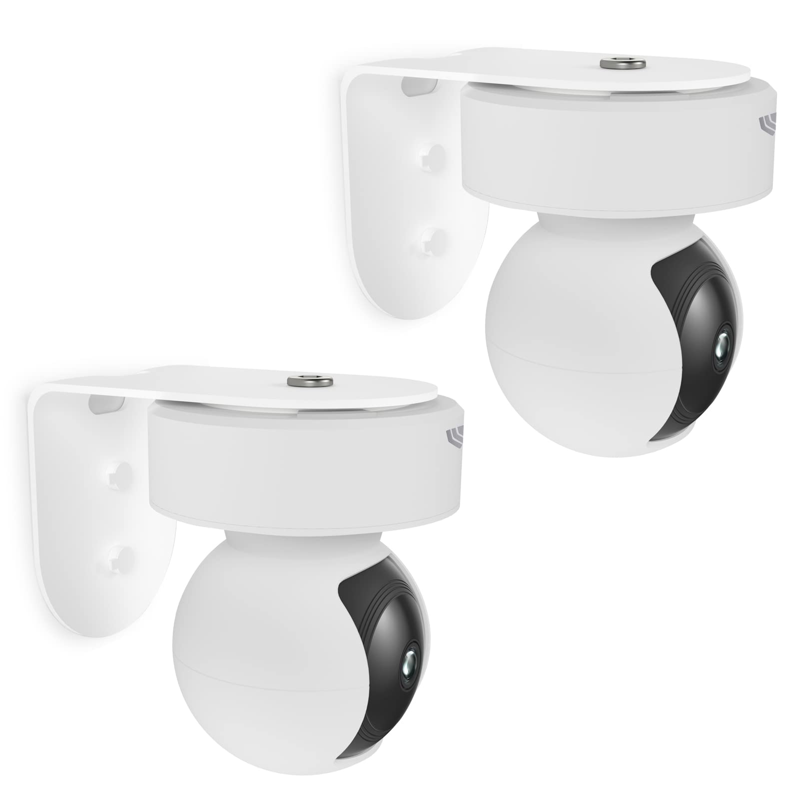 Zwolf Metal Wall Mount For Kasa Indoor Pan/Tilt Smart Security Camera, Upside Down Or Upright Your Camera On Any Wall You Want, 