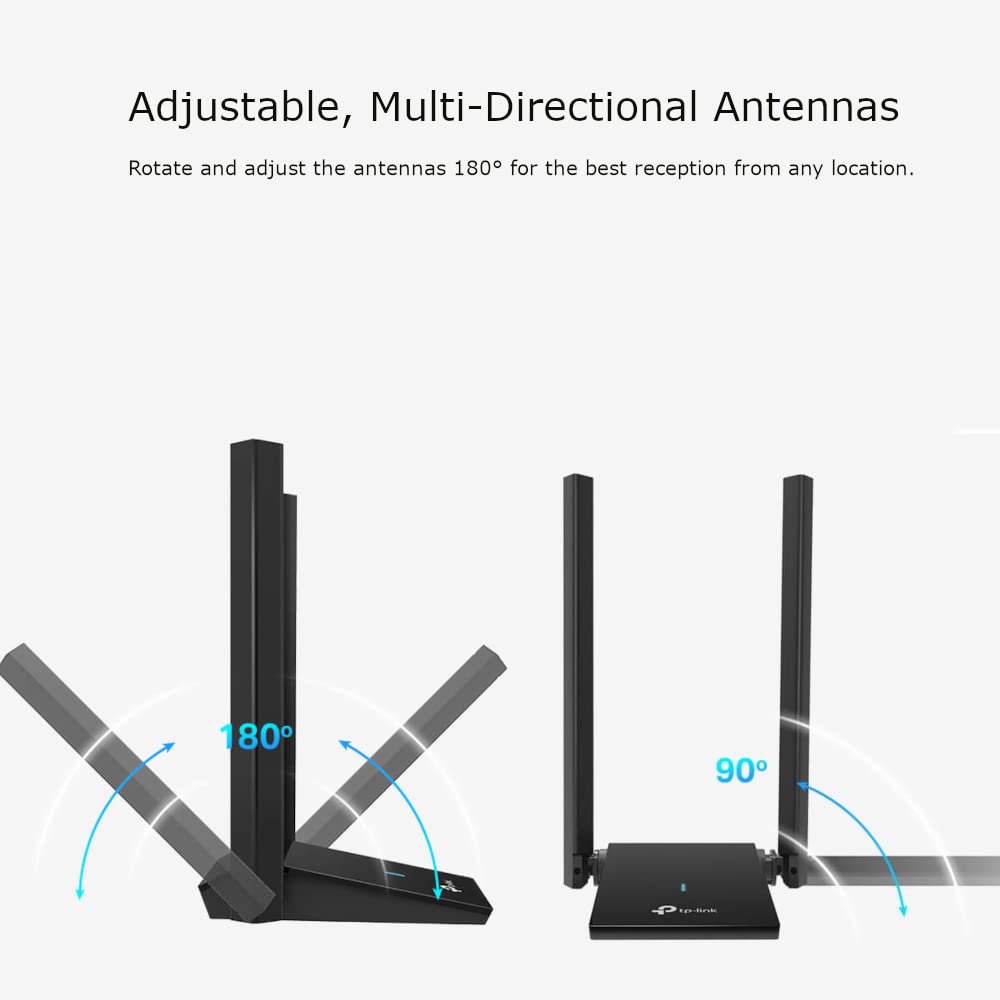 Adaptador Tp Link Ax1800 Dual Band High Gain Wifi Usb