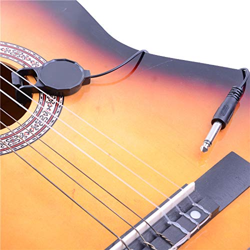 Gosono Clip-On Pickup For Acoustic Guitar Mandolin Bouzouki Violin Banjo Ukulele Lute (For Acoustic Guitar)