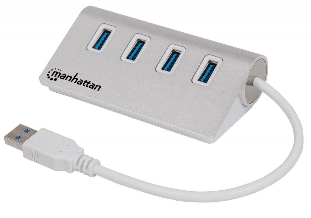 MANHATTAN 4 Port Super Speed USB 3.0 Hub (163767)