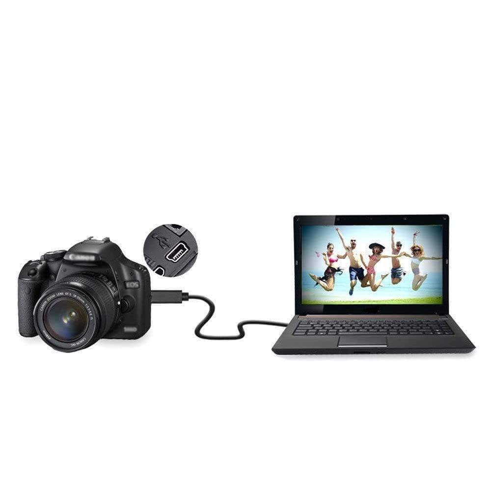 Eeejumpe Uc E4 Usb Cable For Nikon D40, D50, D70, D70S, D80, D90, D200, D300, D300S, D700, D3000, D3100, D7000 Digital Slr Camer