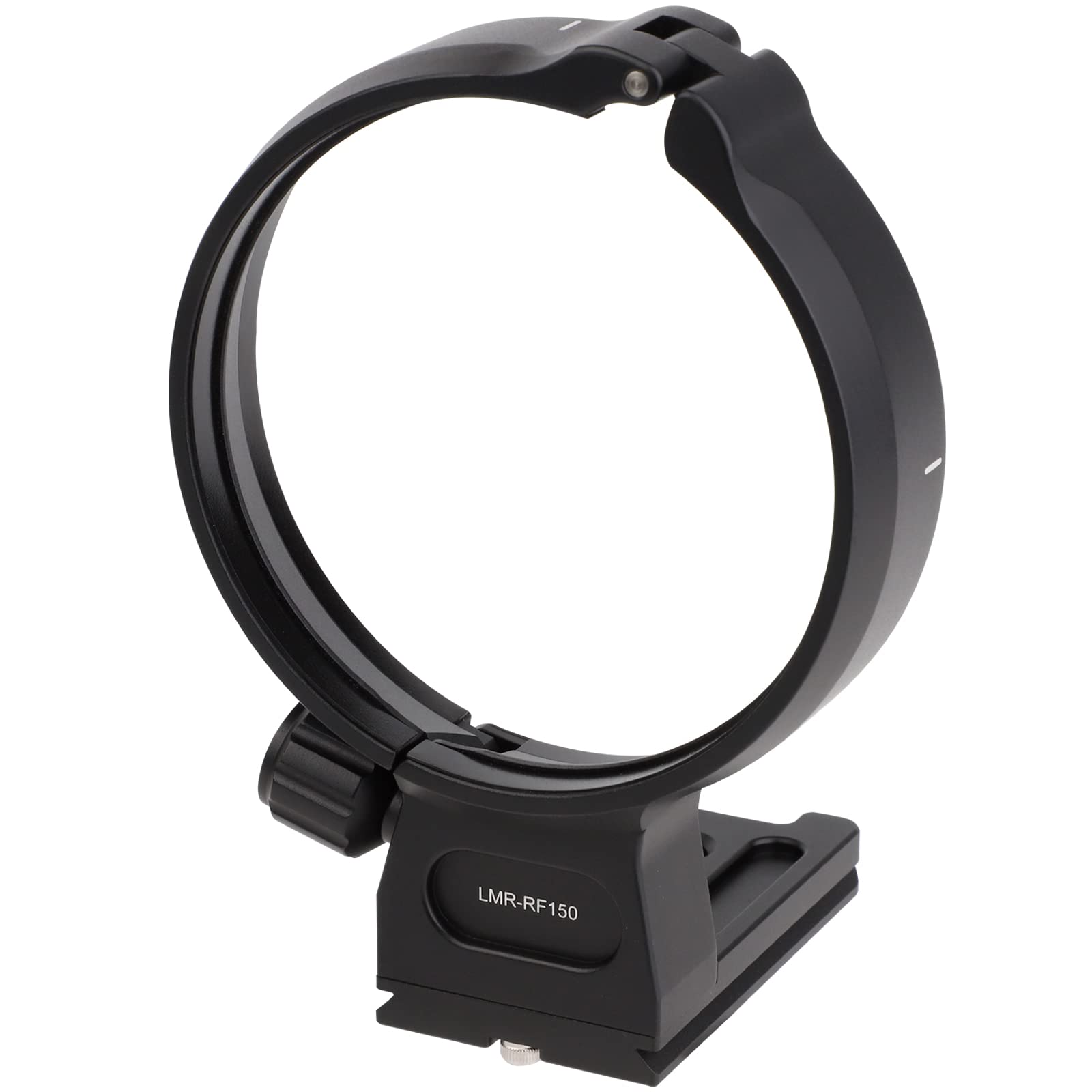 Haoge Lmr Rf150 Lens Collar Tripod Mount Ring For Canon Rf 100 500Mm F4.5 7.1 L Is Usm Lens Stand Base Canon Rf Mount Built In Arca Type Quick Release Plate