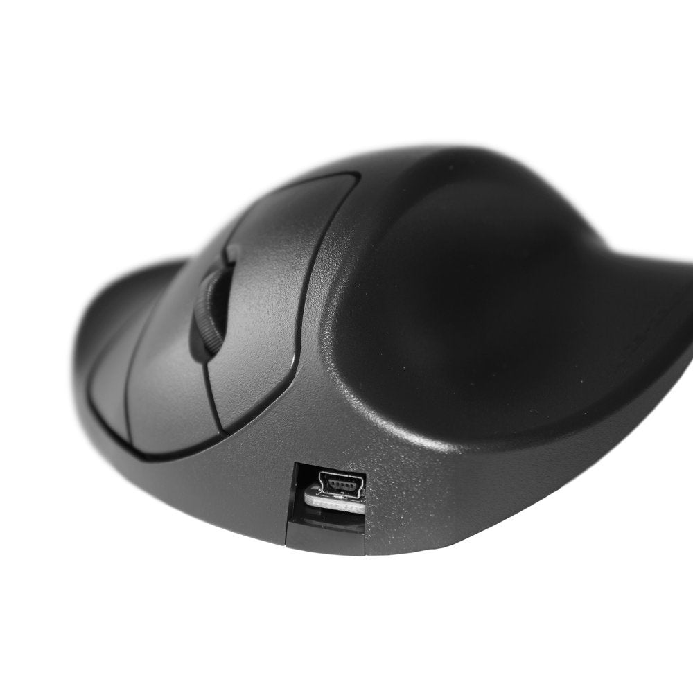Hippus L2Ub Lc Wireless Light Click Handshoe Mouse (Right Hand, Large, Black)