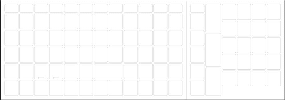 Online Welcome Blank Keyboard Stickers Non Transparent White Background