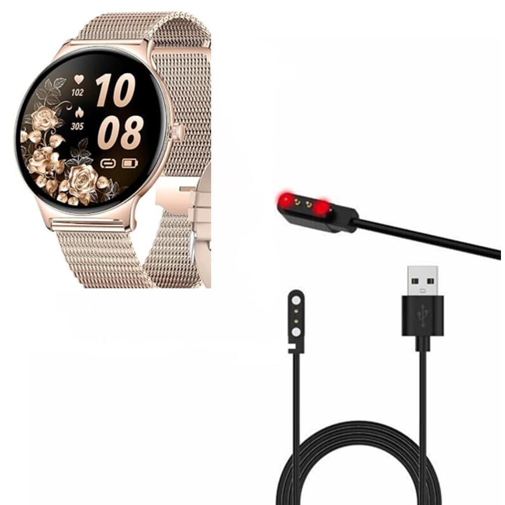 yiqungo USB Charger for Lige V89 SmartWatch Magnetic Fast Charging Cable for V89 Smart Watch