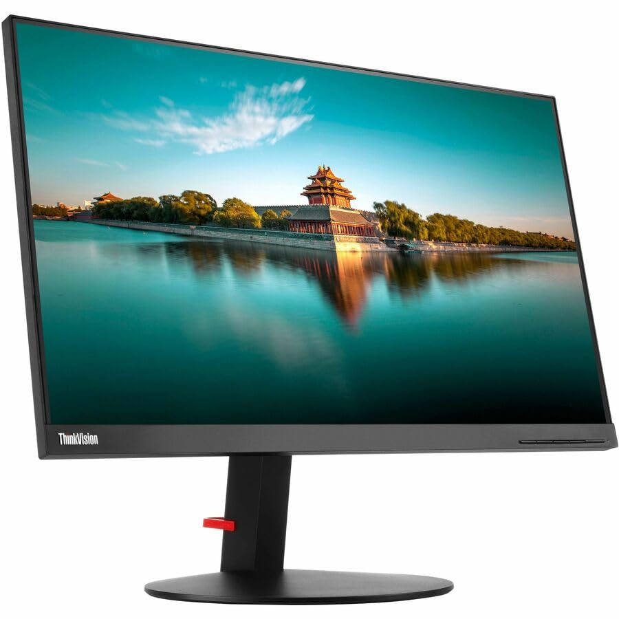 Lenovo - Open Source Thinkvision P24H-10 23.8 Wqhd Led Led Monitor - Glossy Black