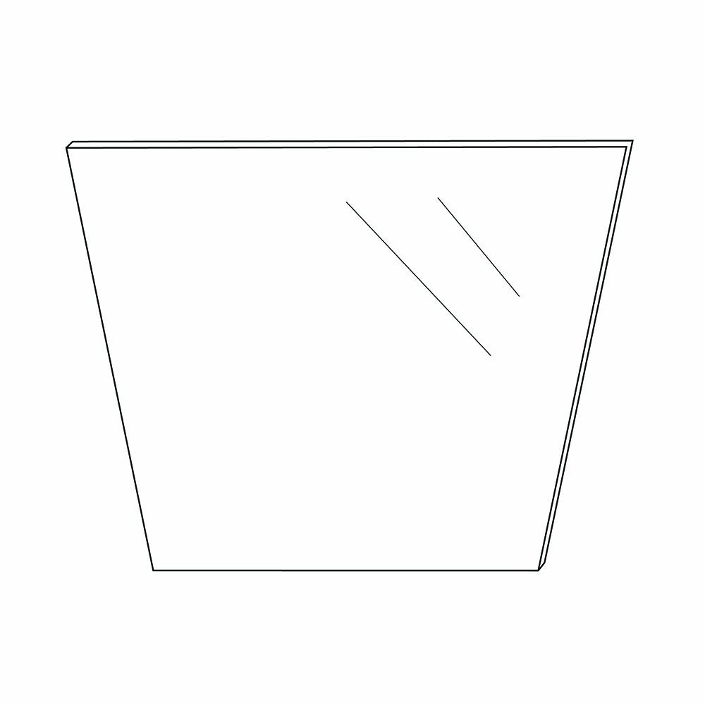 Ikan Pt2500 G Replacement Glass For Pt Elite And Pt 2500 (Black)