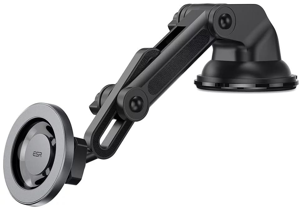 Esr Dashboard Magnetic Phone Holder For Car, For Magsafe Car Mount, Windshield Vacuum Car Mount For Iphone 17/16/16E/15/14/13/12