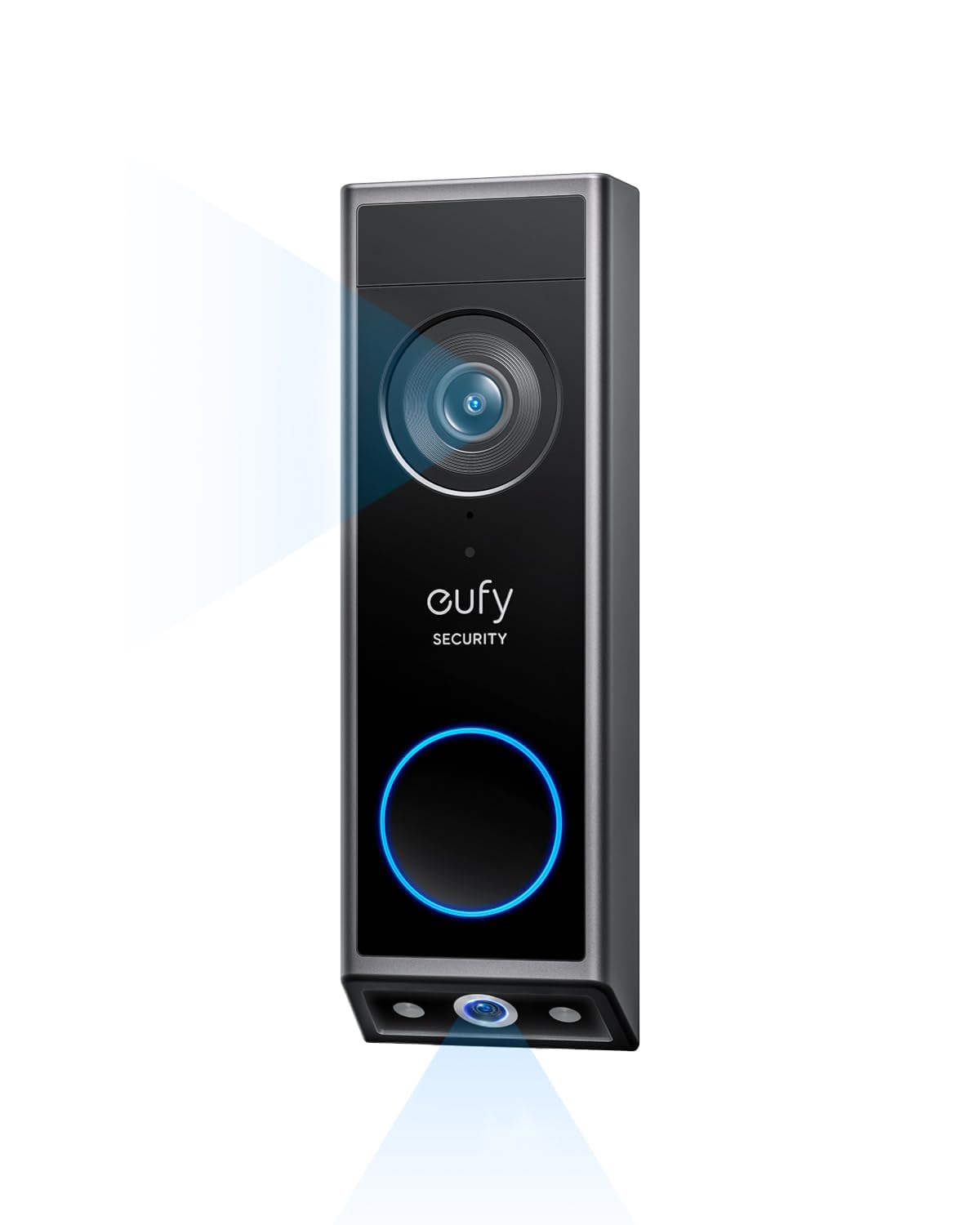 Eufy Security Video Doorbell E340 (Battery Powered), Dual Cameras With Delivery Guard, 2K Full Hd And Color Night Vision, Homeba