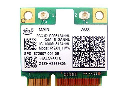 Intel 5100 512An_Hmw Half Mini Pci E Wlan Wifi Wireless Card 572507 001 For Hp Laptop
