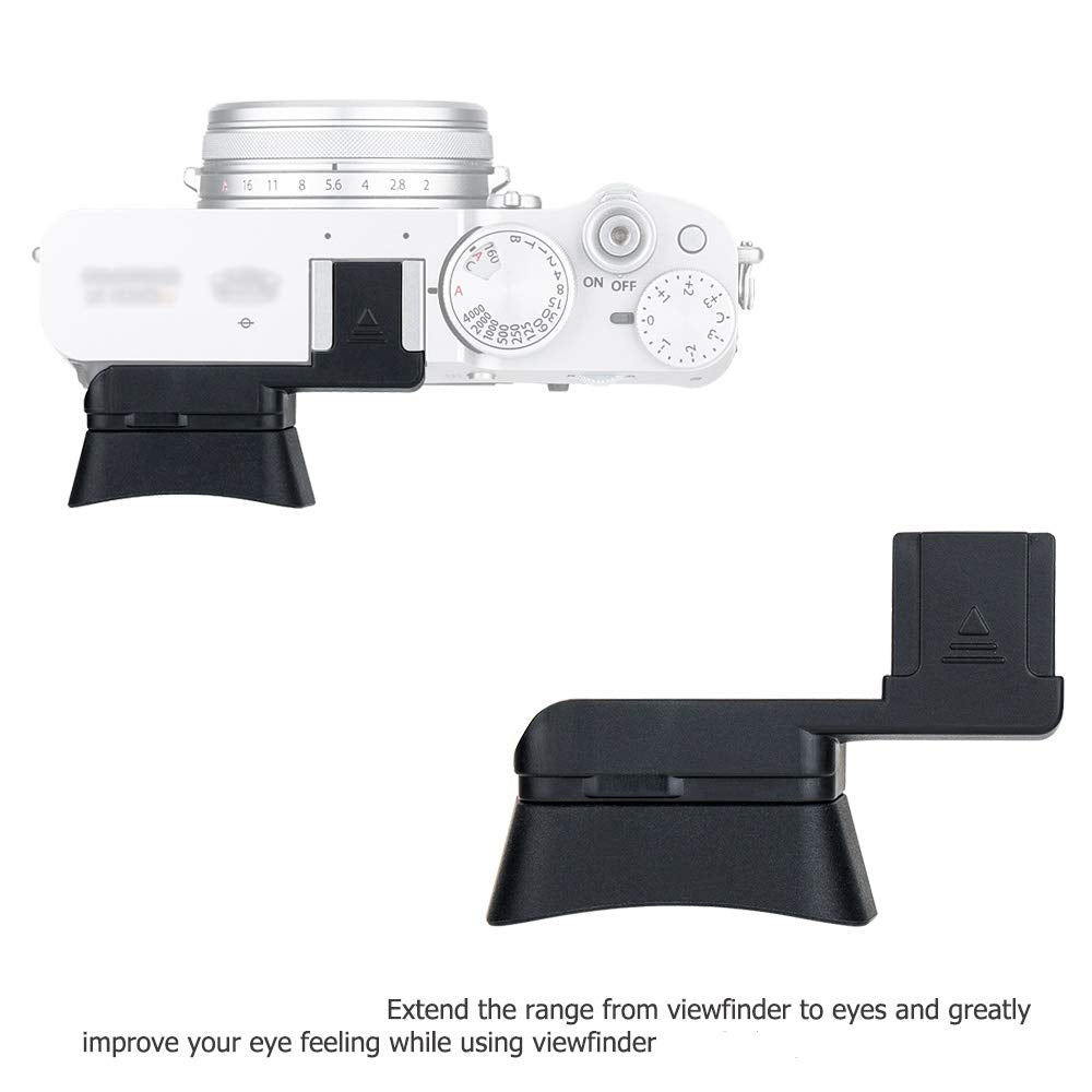 Soft Silicon Camera Viewfinder Eyecup Eyepiece Eyeshade For Fujifilm Fuji X100Vi & X100V Eye Cup Protector (Hot Shoe Mount Insta