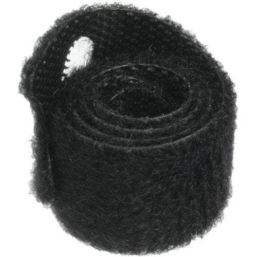 Pearstone 0.5 X 6'' Touch Fastener Straps (Black, 10-Pack)