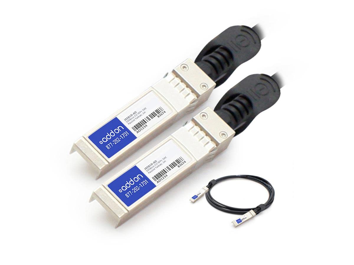 Add On AddOn Addon Hp J9281D Compatible 10Gbase-Cu Sfp Direct Attach Cable Passive Twinax