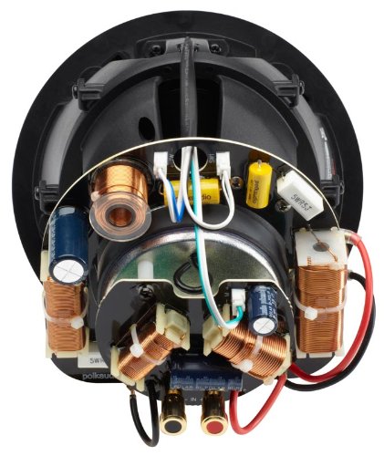 Polk Audio 70-Rt 3-Way In-Ceiling Speaker (2.5    Driver, 7    Sub) - The Vanishing Series | Power Port | Paintable Grille | Dua