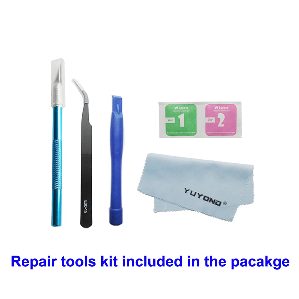 Yuyond 2Pcs Oem Original Back Rear Camera Glass Lens Replacement For Samsung Galaxy S10 And S10 Plus (All Carriers) With Adhesiv