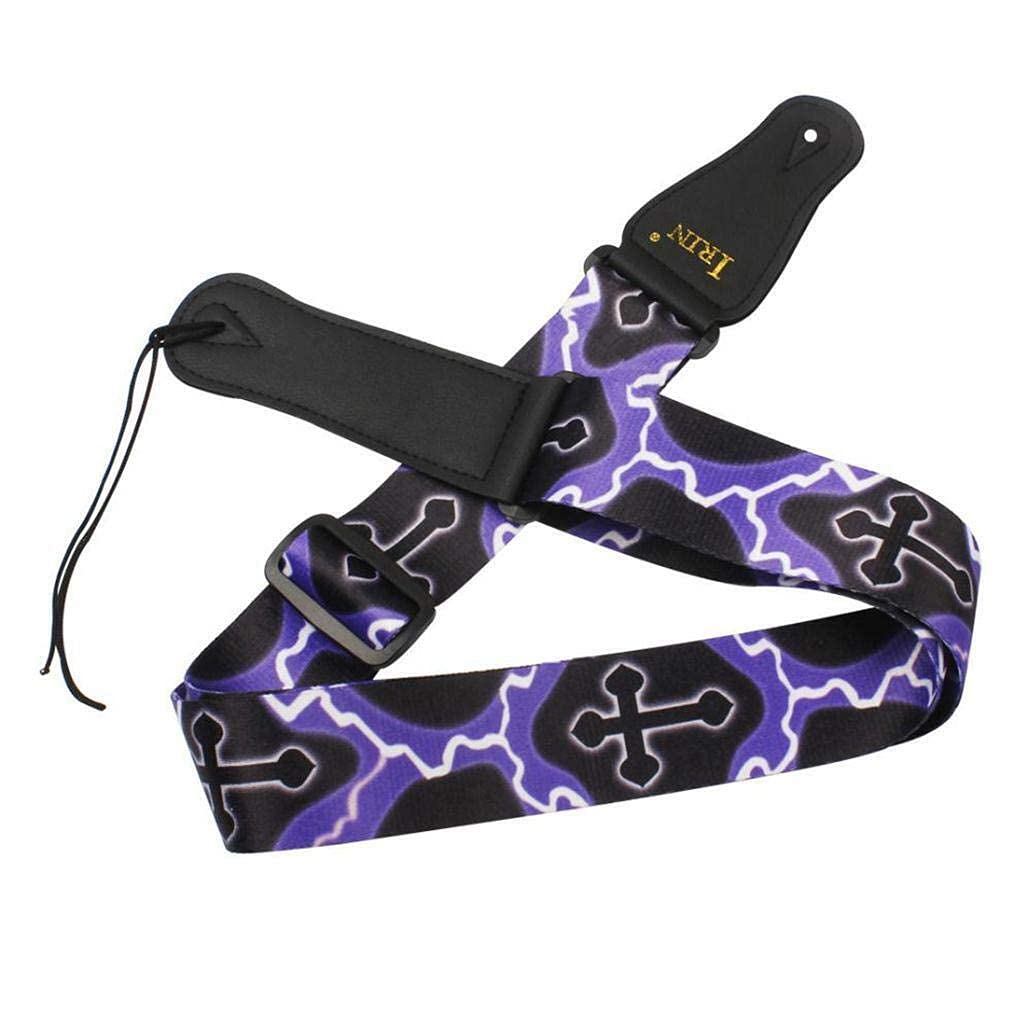 Ubersweet Imported Adjusta Guitar Strap Belt with 20pcs 0.46mm Picks for Guitar Bass Parts