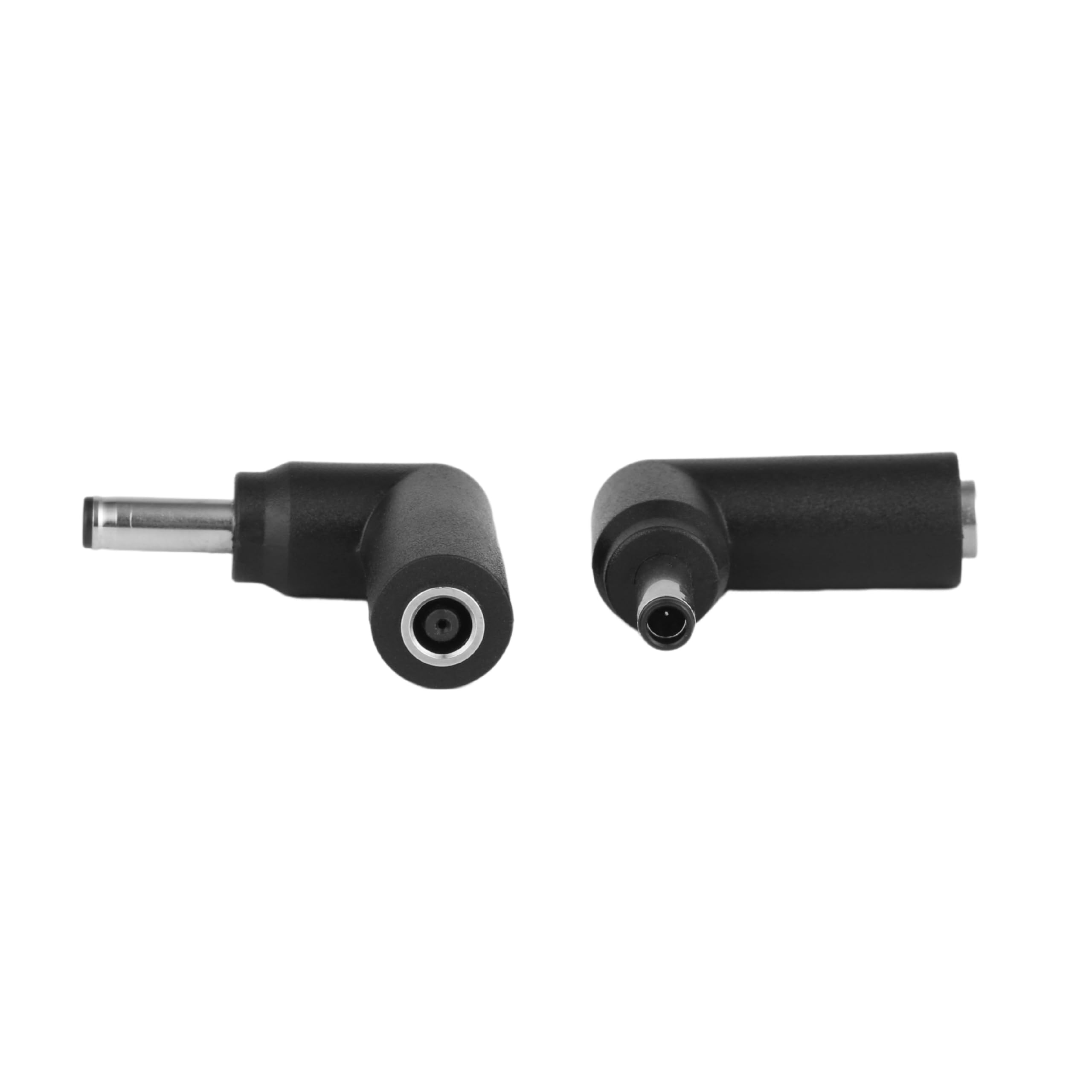 Helpers Lab 4.5 X 3.0 Mm Right Angle 90 Degree Power Adapter Connector Converter For Dell Latitude; Xps; Vostro Laptop Ac Charge