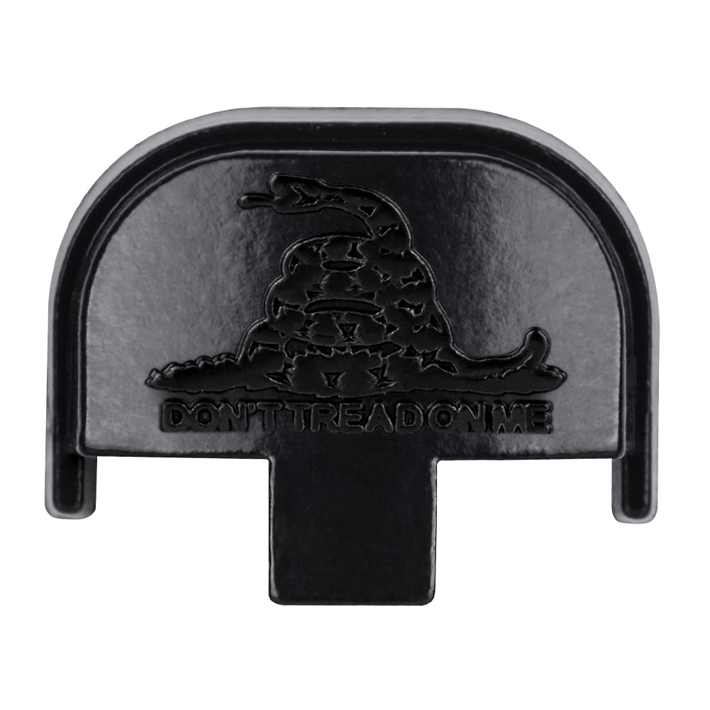 3D Aluminum Rear Cover Slide Back Plate For Smith And Wesson Sd9 Sd9Ve Sd40 Sd40Ve 9Mm/.40 Accessories, Don'T Tread On Me